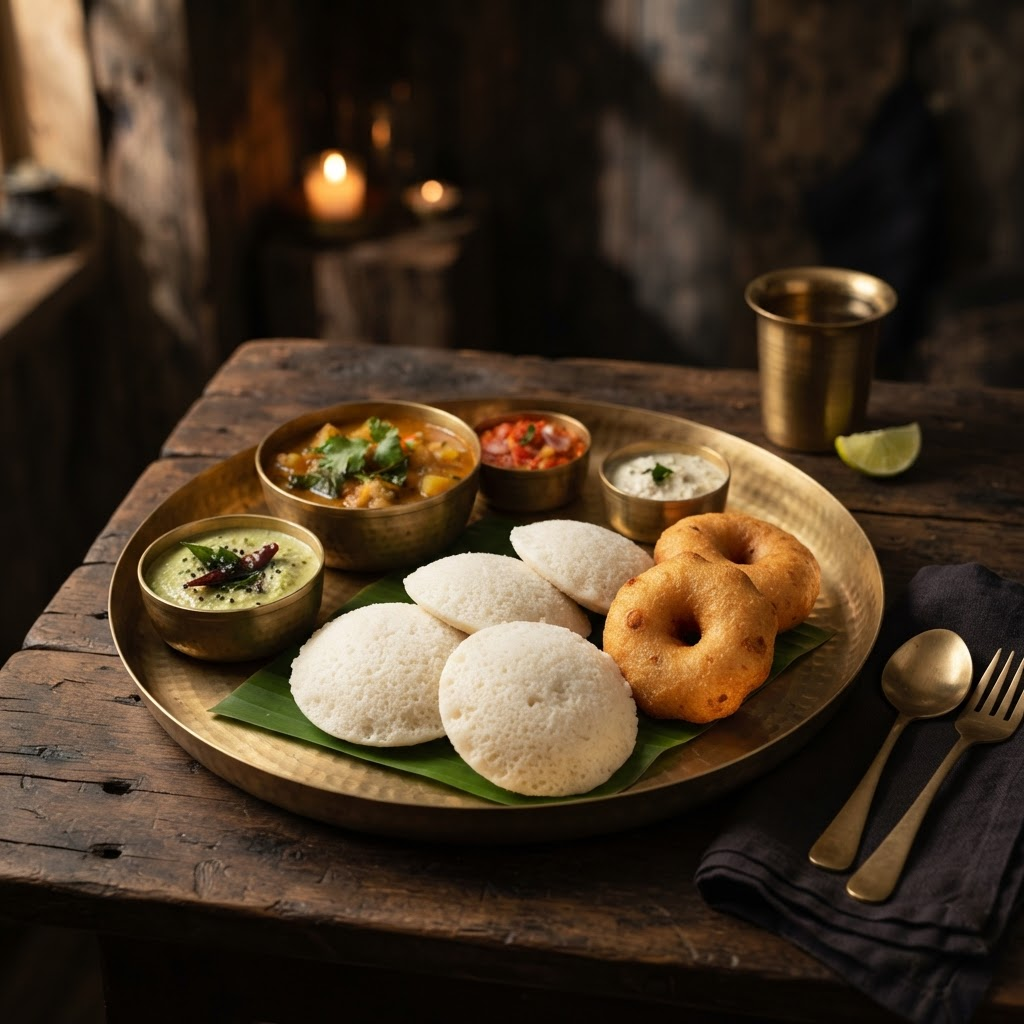 Idli / Vada / Upma